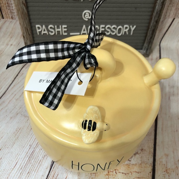 RAE DUNN HONEY Honey Pot Birdhouse NIB - Picture 5 of 9